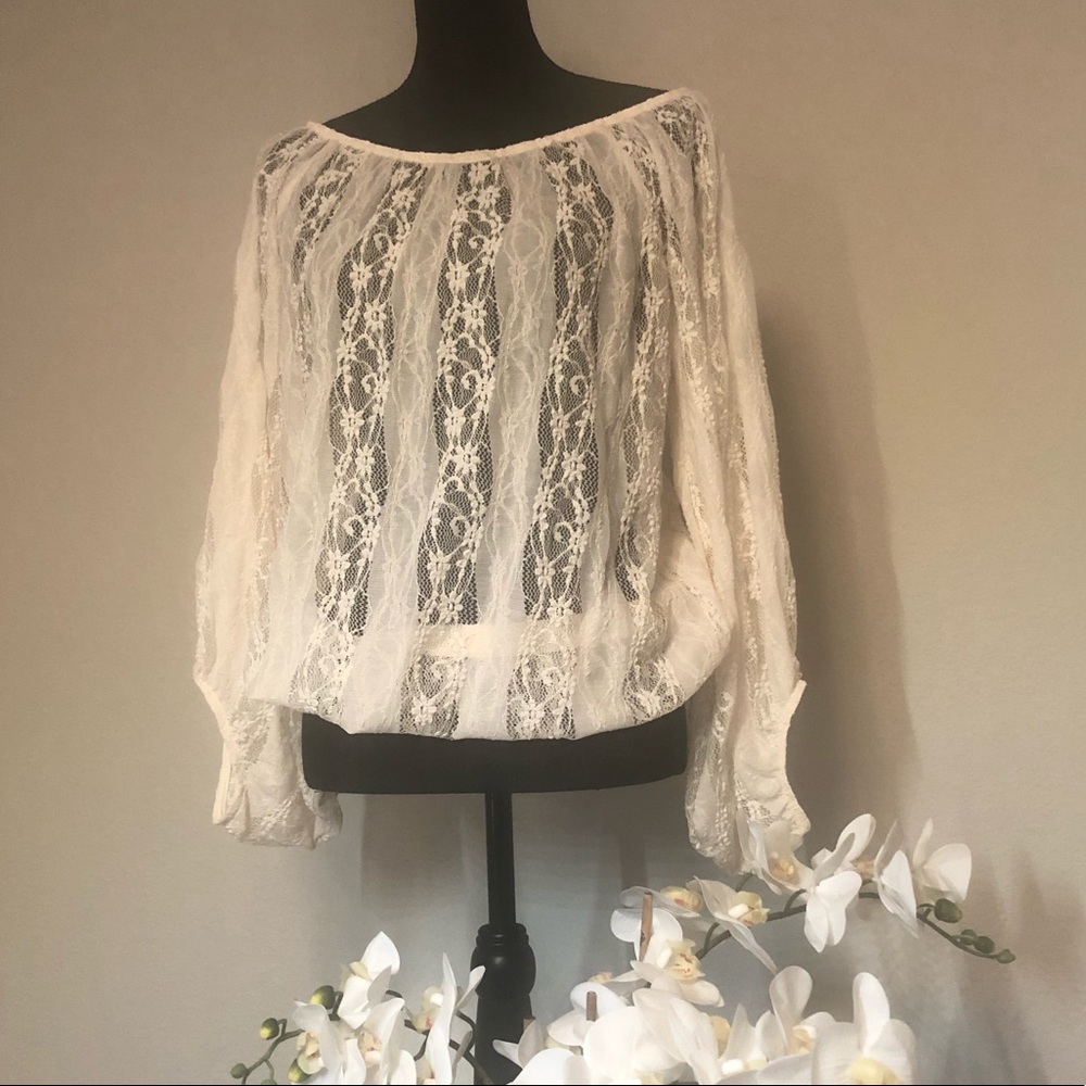 Laced blouse